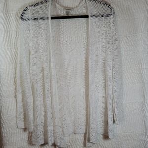Dress Barn Lace Cardigan, Size: XL.